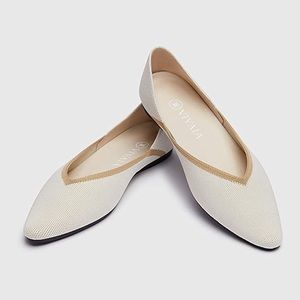 NIB VIVAIA Vienna Washable Pointed Toe Ballet Flats Size 6 1/2